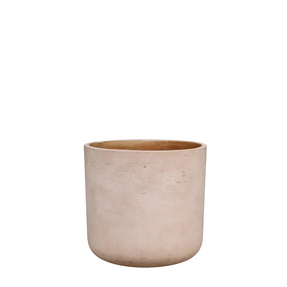 Hortus Classic Corsica Planter H17x18cm - fibreglass stone-effect planter for indoor and outdoor use