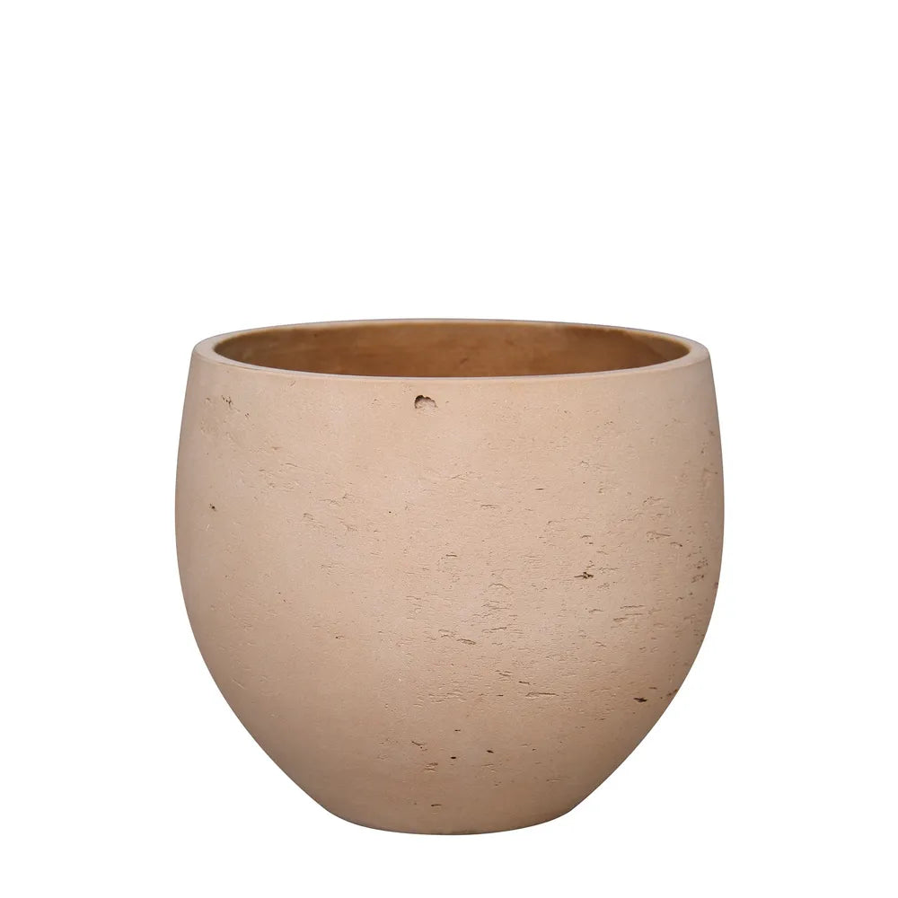 Hortus Classic Corsica Tulip Planter H28x32cm - fibreglass stone-effect tulip planter for indoor and outdoor use