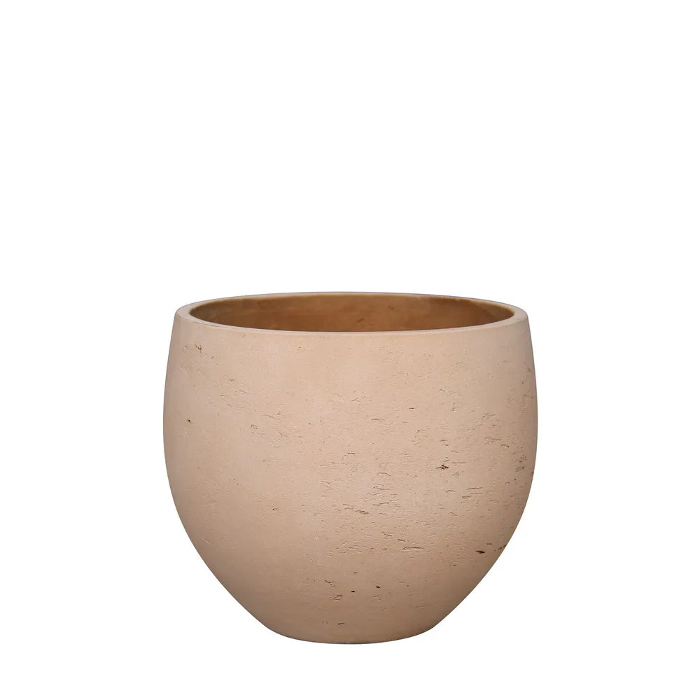 Hortus Classic Corsica Tulip Planter H21x25cm - fibreglass stone-effect tulip planter for indoor and outdoor use