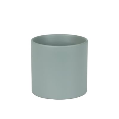 Hortus Sofia Ceramic Pot  - Matt Grey - Dia13.5 x H13cm