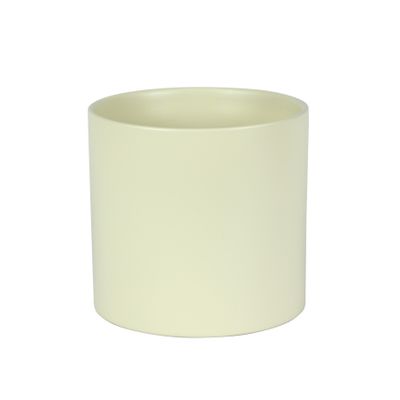 Hortus Sofia Ceramic Pot - Matt Cream -Dia15.5 x H15cm