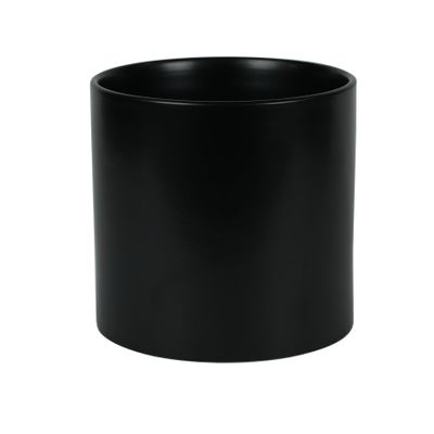 Hortus Sofia Ceramic Pot - Matt Black - Dia17 x H17cm