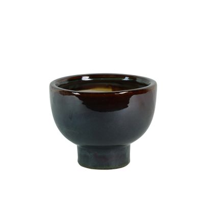 Hortus Botany Bowl - Brown/Blue/Green  - Dia16.5 x H13cm