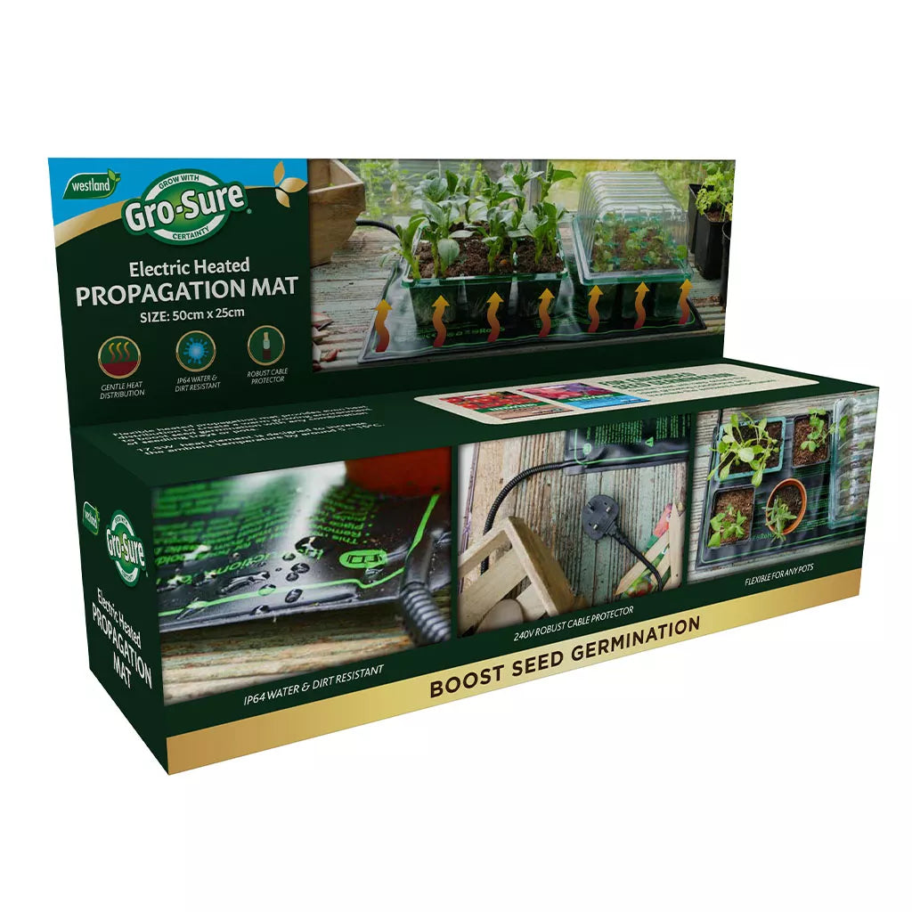 Electric heated propagation mat