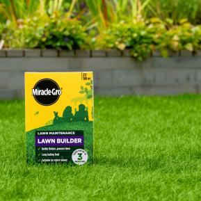 Lawn Builder being applied to lawn