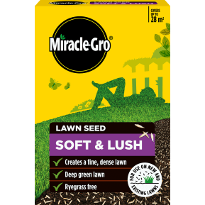 Miracle-Gro Soft and Lush Lawn Seed 840g