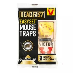 Deadfast Easy Set Mouse Trap twin pack