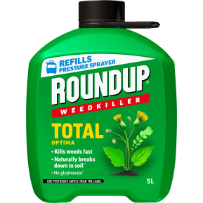 Roundup Weedkiller Total Optima Pump n Go 5L Refill