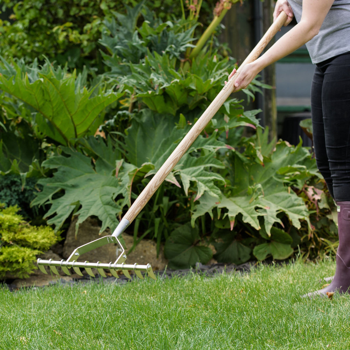 Kent & Stowe Stainless Steel Scarifier tine detail