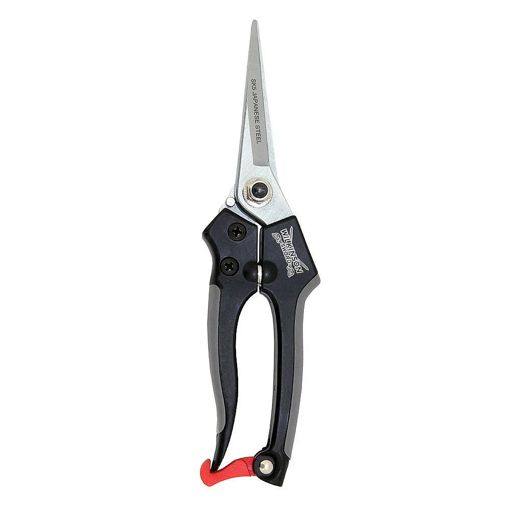 Wilkinson Sword Metal Pruning Snip, straight blade