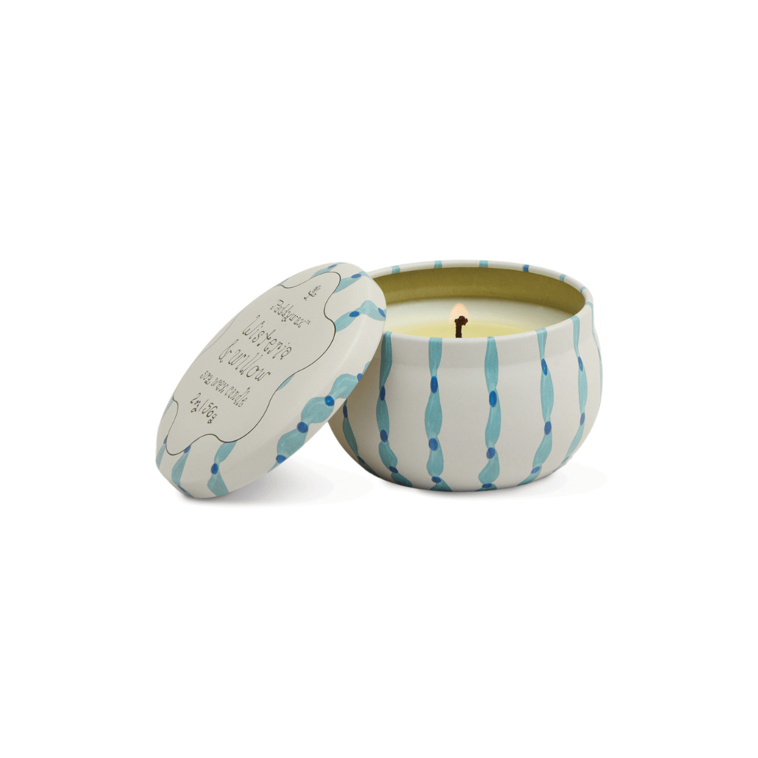 Tulip Wisteria & Willow Tin Candle